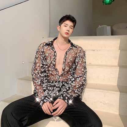 Sexy floral shirt！