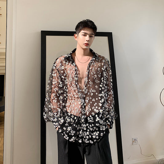 Sexy floral shirt！