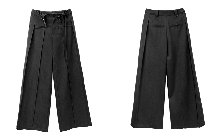 Loose＆casual 3D design men's pants