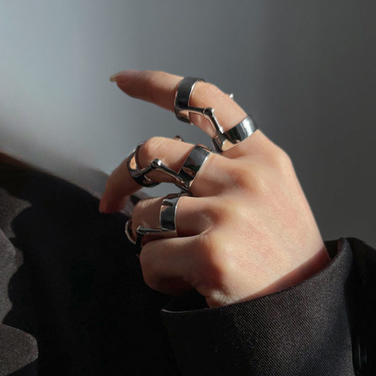 design metal mechanical armer ring