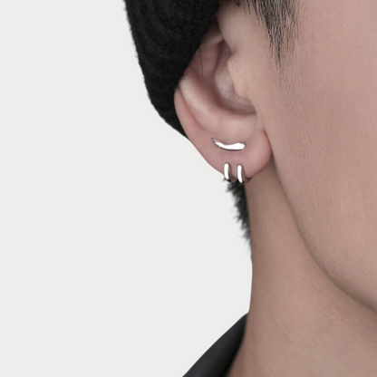 fang-sharp unisex earrings