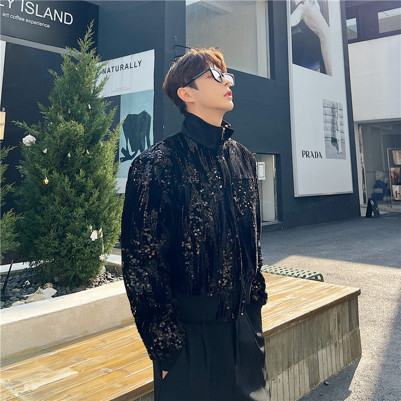 Black Sequin Jacket