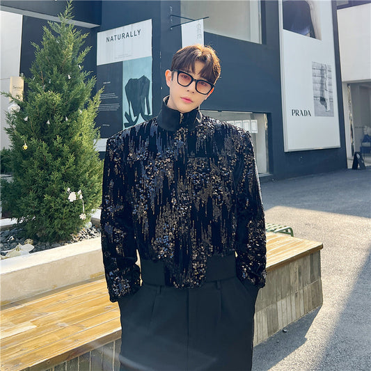 Black Sequin Jacket