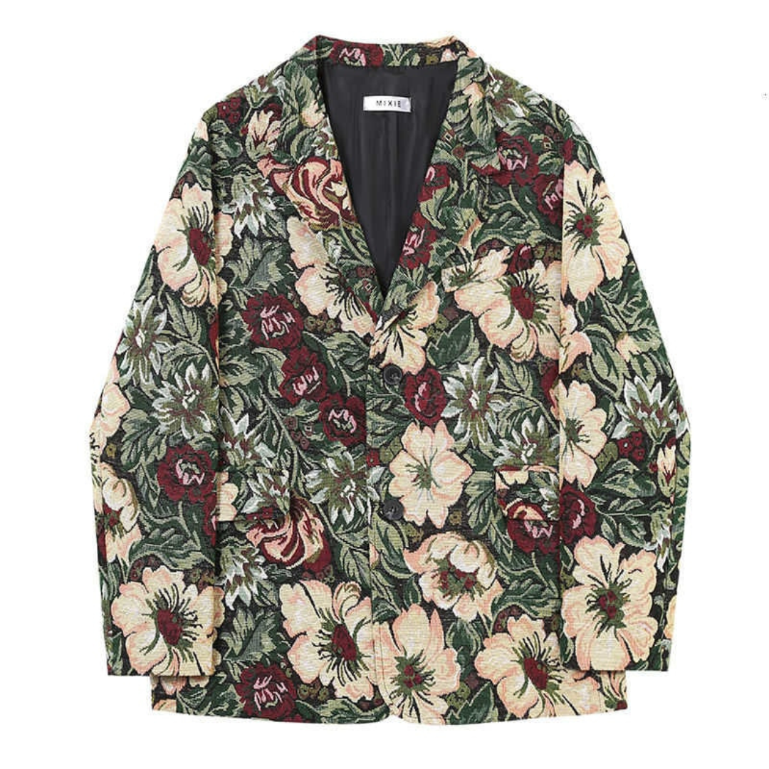 botanical gobelin vintage jacket