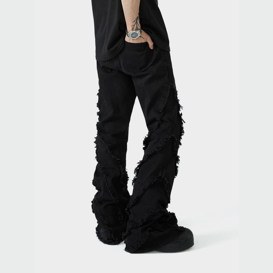 fringe line bell bottoms – Inked.