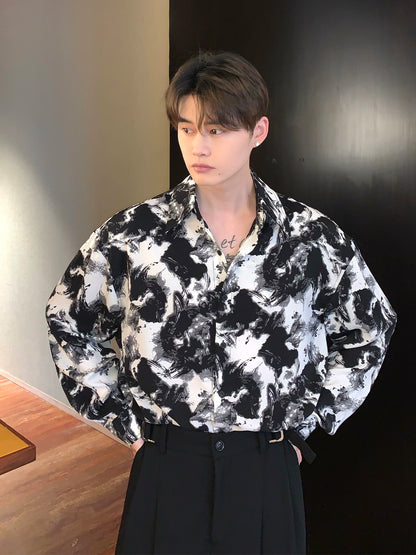 long sleeve flower shirt