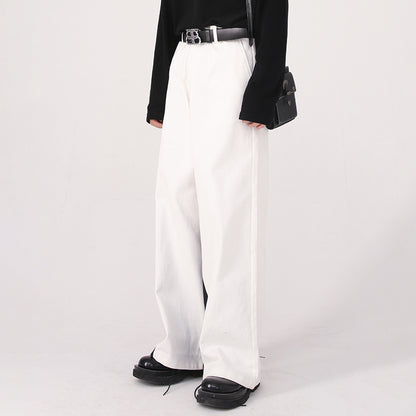 bicolor casual pants